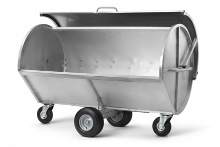 Ratiņi staļļu tīrīšanai